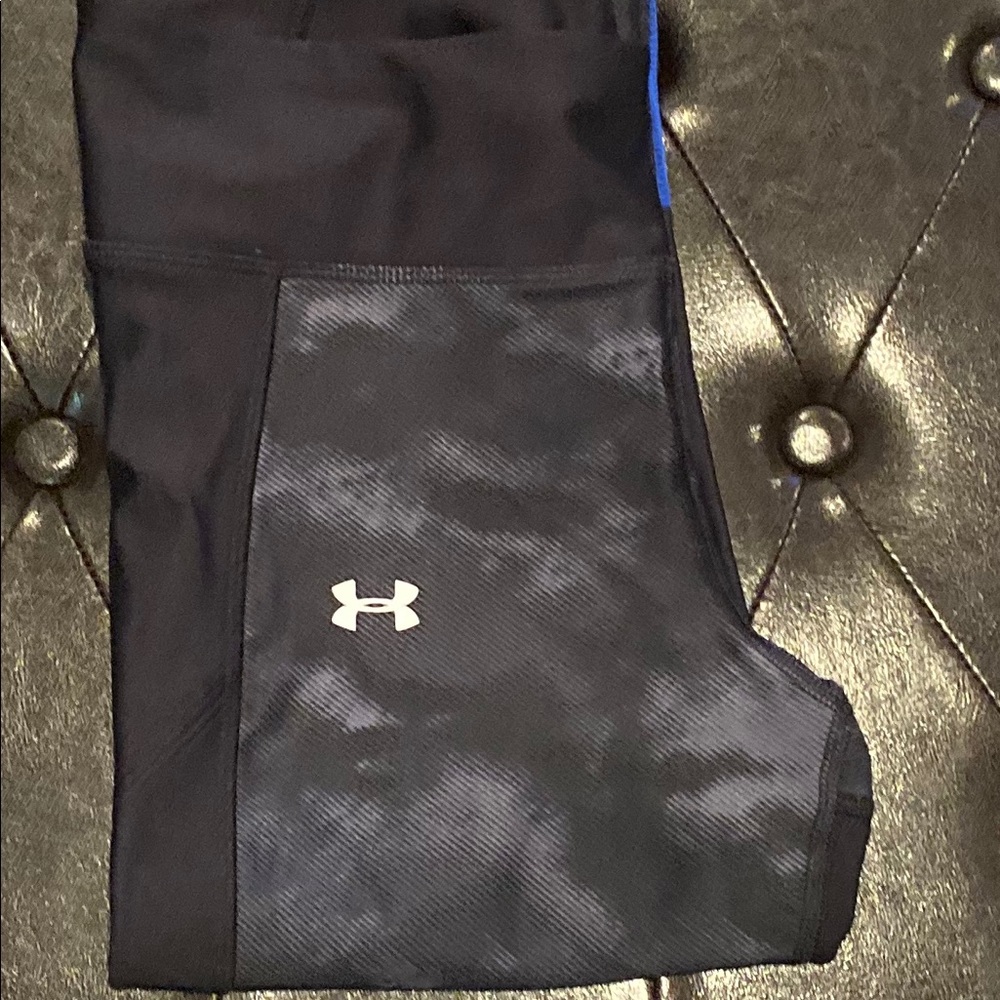 Under Armour Crop Mesh Legging - Picture 4 of 6